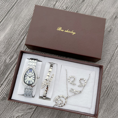 Coffret montre & bracelet pour femme