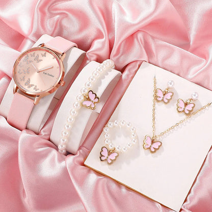 Montre & bracelet papillon